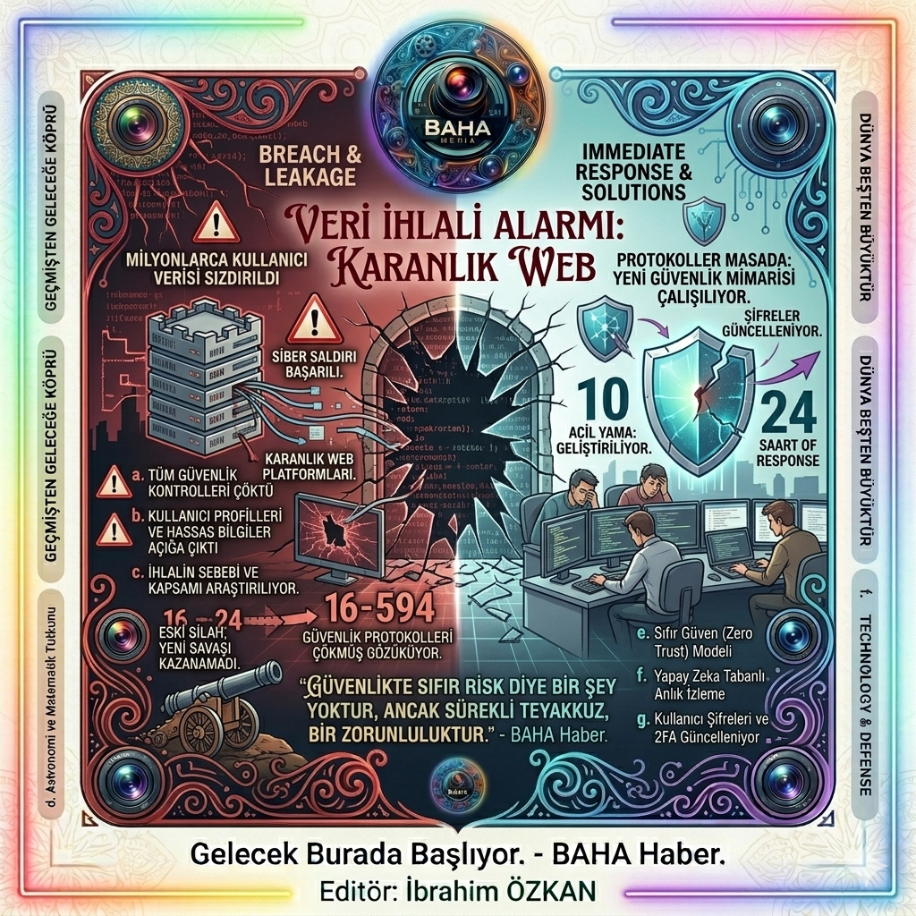 Karanlık Web’de Veri Sızıntısı Alarmı: Siber Güvenlik Protokolleri Çöktü mü?İniyor?