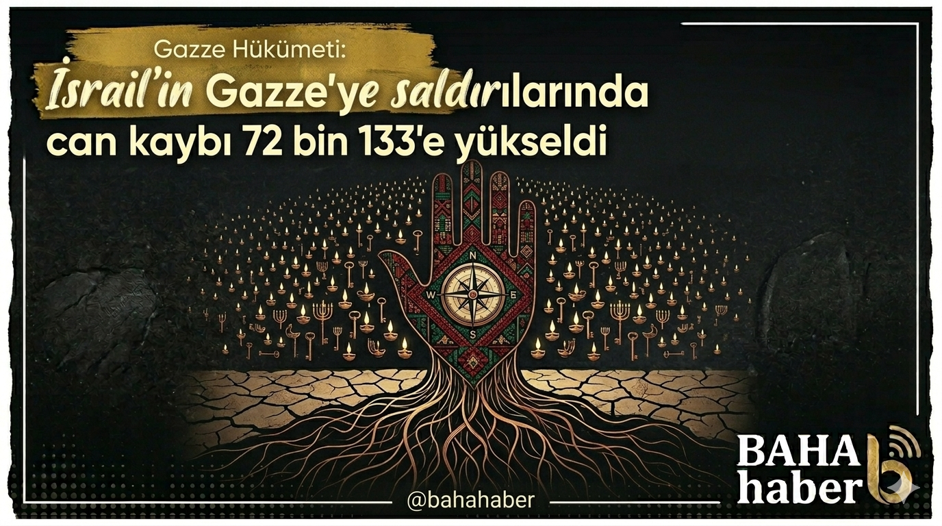 İsrail'in Gazze'ye saldırılarında can kaybı 72 bin 133'e yükseldi